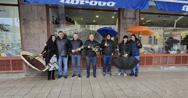 Podijeljene maslinove grančice građankama i građanima Osijeka