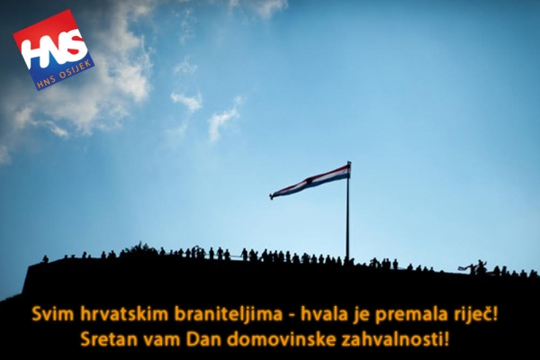 Dan pobjede i domovinske zahvalnosti te Dan hrvatskih branitelja!