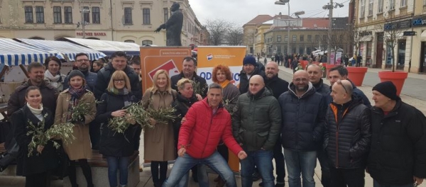 HNS Osijek obilježio blagdan Cvjetnice