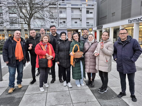 Članovi HNS-a Osijek odradili akciju povodom Valentinova